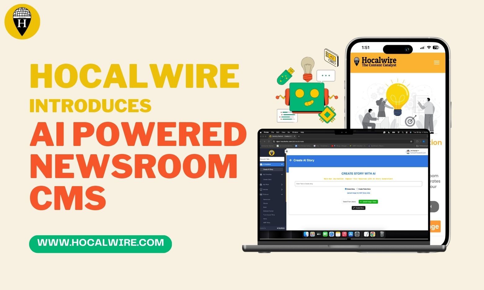 Introducing Hocalwire Latest Feature: AI Story Creation