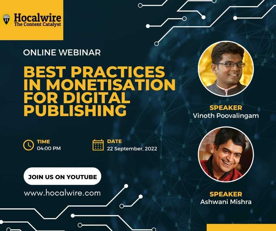 Hocalwire Webinar:Best Practices in Monetization for Digital Publishing