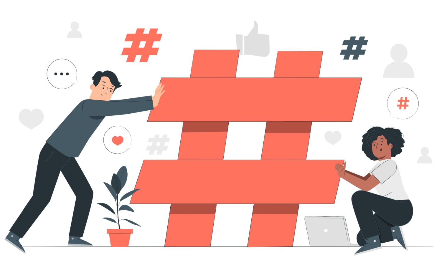 Hashtag monitoring